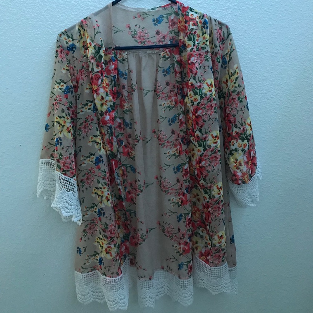 Floral Kimono